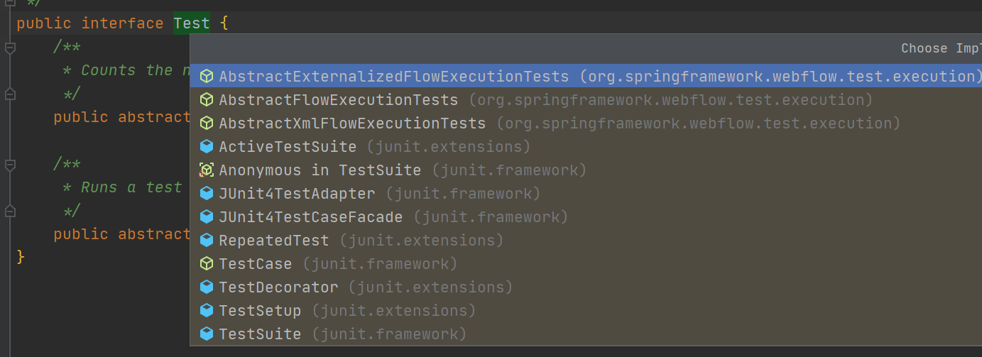 junit.framework.Test